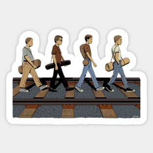 Walk By Me Sticker